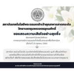 สจล-ชุมพร ขอแสดงความเสียใจอย่างสุดซึ้ง ต่อการจากไปของนักศึกษา